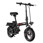 14 inch integrated wheel 350W brushless with gear motor lithium battery electric bike scooter