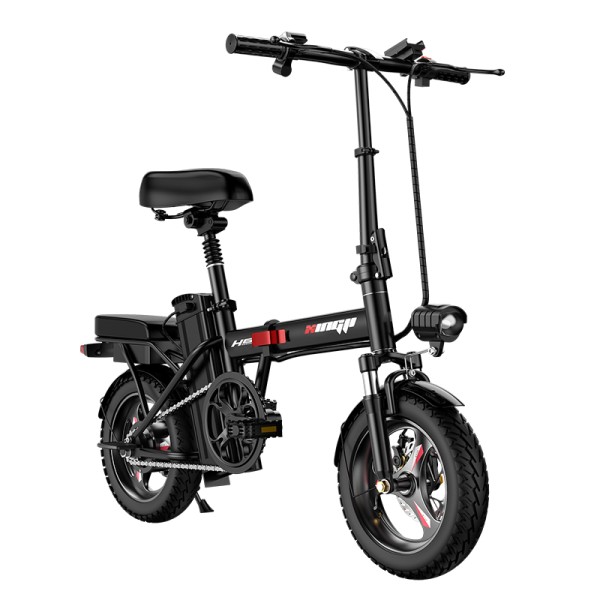 14 inch integrated wheel 350W brushless with gear motor lithium battery electric bike scooter