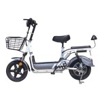 14 inch pedal electric bicycle 350W brushless gearless motor lithium battery electric bicycle
