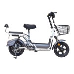 14 inch pedal electric bicycle 350W brushless gearless motor lithium battery electric bicycle