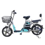 16 inch No. 8 parent-child ebike home electric bike 350W brushless gearless motor lithium battery electric bike