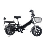 16 inch integrated wheel 350W brushless gearless motor lithium battery electric bike