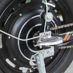 16 inch integrated wheel 350W brushless gearless motor lithium battery electric bike