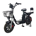 16 inch beach tire sports home electric bicycle brushless and gearless motor LCD instrument panel