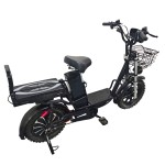 16 inch beach tire sports home electric bicycle brushless and gearless motor LCD instrument panel