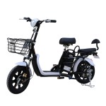 16 inch No. 7 household electric bicycle 350W brushless and gearless motor lithium battery electric bicycle