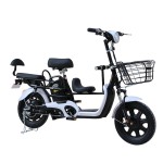 16 inch No. 7 household electric bicycle 350W brushless and gearless motor lithium battery electric bicycle