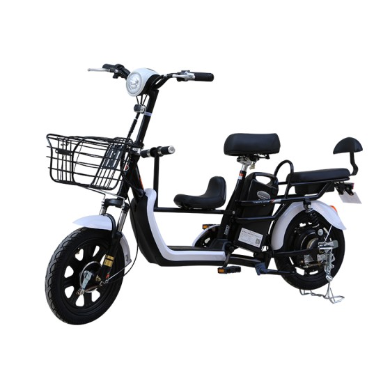 16 inch seven size parent-child three seater electric vehicle household electric bicycle lithium battery electric bicycle
