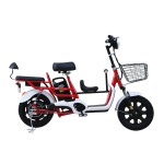 16 inch No. 7 household electric bicycle 350W brushless and gearless motor lithium battery electric bicycle