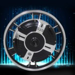 18 inch integrated wheel 350W brushless gearless motor lithium battery takeaway bike
