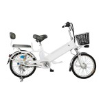 20/24 inch double shock absorbing spoke wheel 240W brushless with gear motor lithium battery electric bike