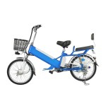 20/24 inch double shock absorbing spoke wheel 240W brushless with gear motor lithium battery electric bike