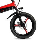 20 inch built-in lithium battery folding cut-off electric self-propelled 350W motor