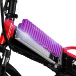 20 inch built-in lithium battery folding cut-off electric self-propelled 350W motor