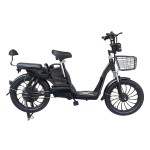 20 * 3.0 fat tire sports household No. 9 electric bicycle brushless and gearless motor lead-acid battery