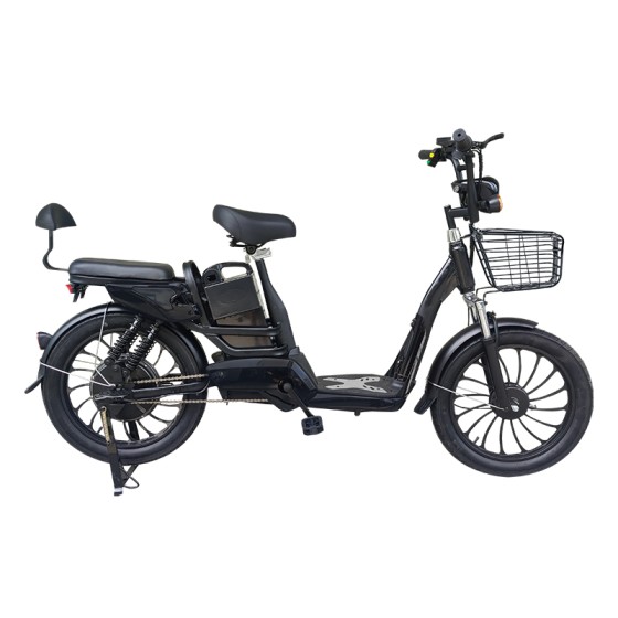 20 * 3.0 fat tire sports household No. 9 electric bicycle brushless and gearless motor lead-acid battery
