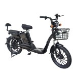 20 * 3.0 fat tire sports household No. 9 electric bicycle brushless and gearless motor lead-acid battery