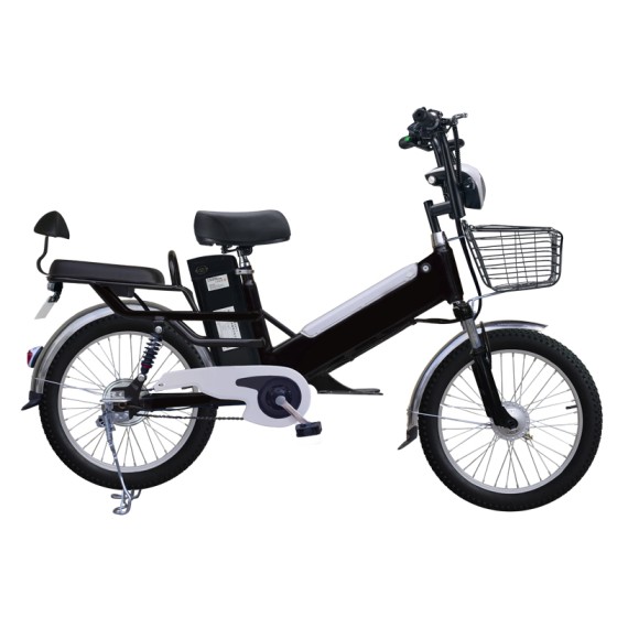 20 inch double battery spoke wheel plus fat tire electric bike 350W brushless with gear motor lithium battery