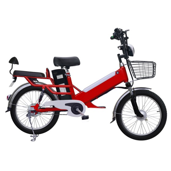 20 inch double battery spoke wheel plus fat tire electric bike 350W brushless with gear motor lithium battery