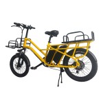 20 inch aluminum alloy double battery shelf electric bike disc brake brushless motor lithium battery