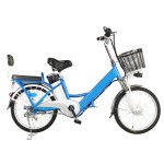 20 inch small tube upgraded dual battery electric bike brushless with gear motor