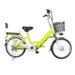 20 inch small tube built-in city scooter battery electric bike brushless with gear motor