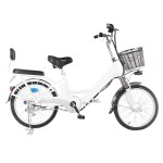 20 inch small tube built-in city scooter battery electric bike brushless with gear motor