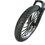 20 inch integrated wheel 350W brushless gearless motor lithium battery electric bike