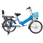 22 inch large shelf spoke wheel 350W brushless with gear motor lithium battery electric bike