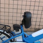 22 inch load capacity powerful fork spoke wheel lithium battery electric bike